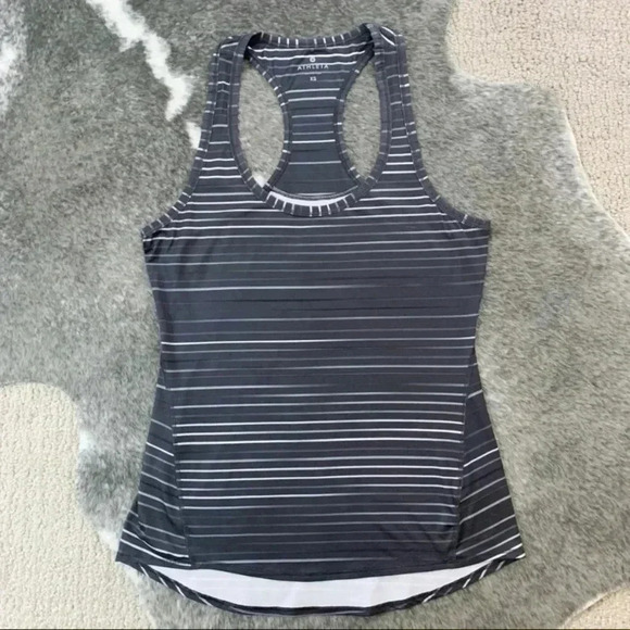 Athleta Striped Racerback Tank - Picture 2 of 8